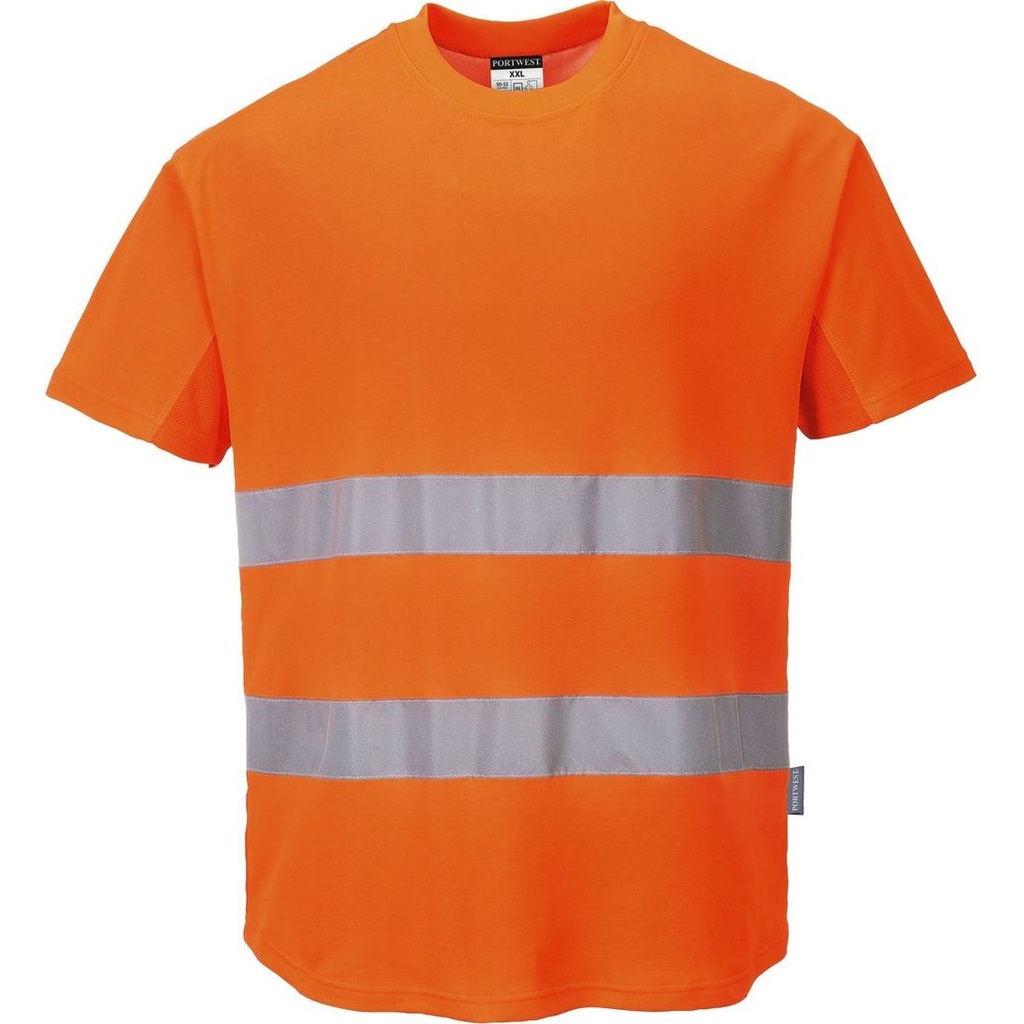 C394 Cotton Comfort Hi-Vis Mesh маица S/S