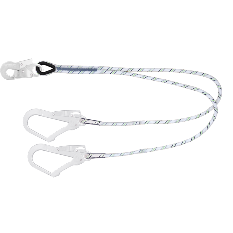 FA406001 Forked kernmantle lanyard