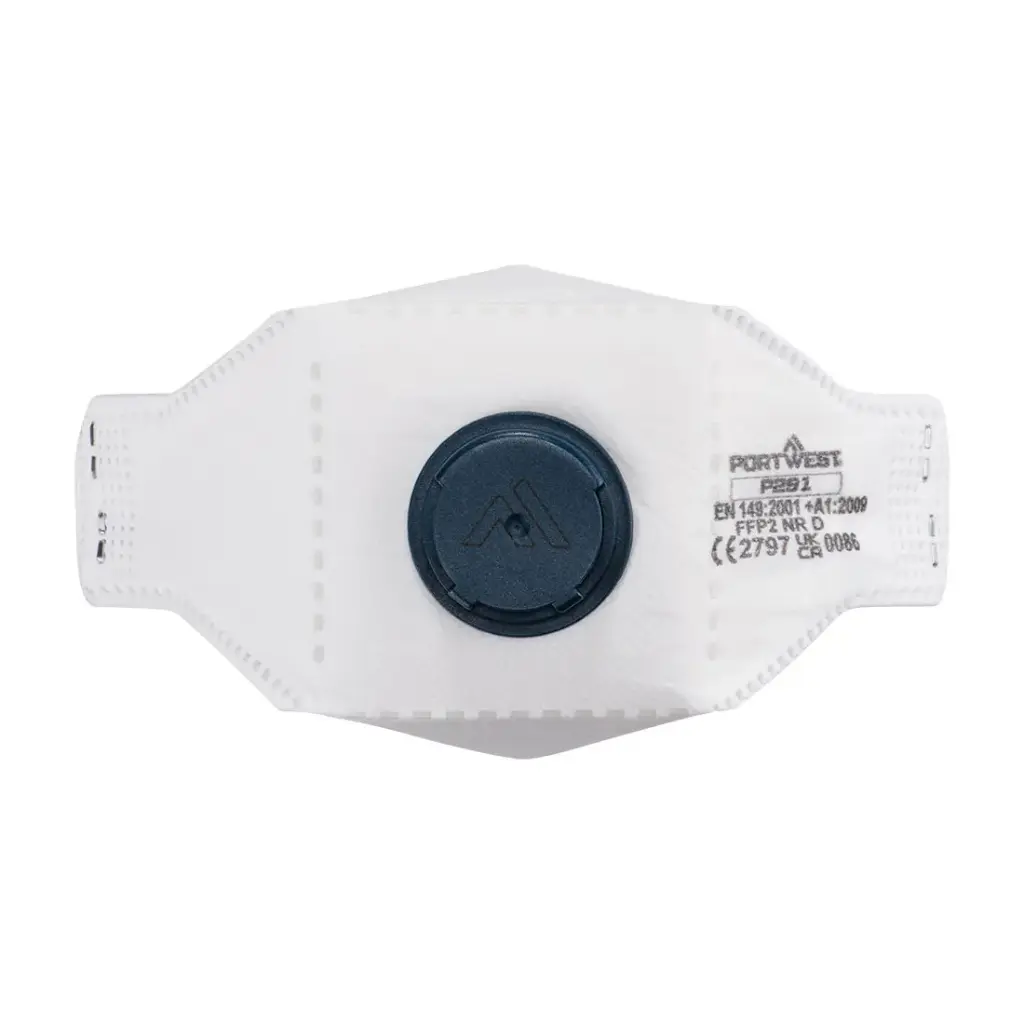P291 EAGLE FFP2 Valved Dolomite Fold Flat Respirator