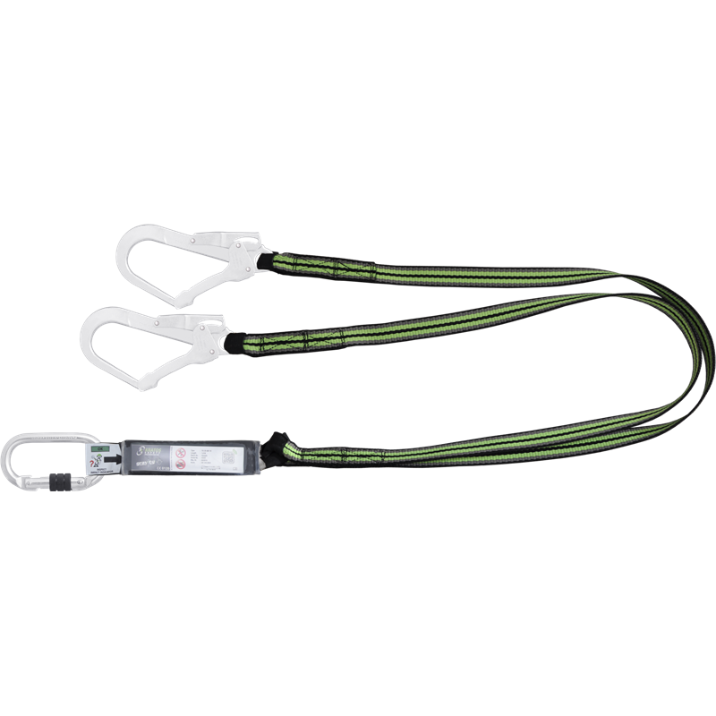 FA3040018 HOPE Forked energy absorber webbing lanyards