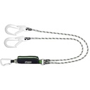 FA3062015 CURIOSITY-S - Forked energy absorbing lanyard (140 kg, sharp edge) with zipped pocket