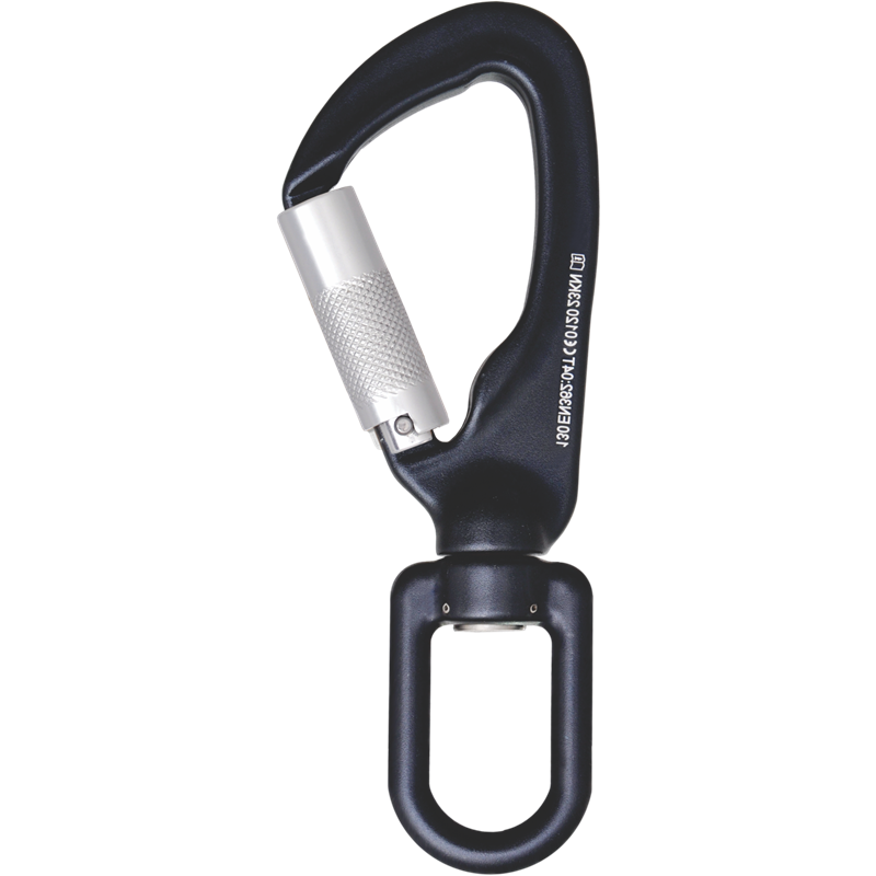 FA5022117 Aluminium Swivel Quarter-turn locking hook with load indicator opening 17mm