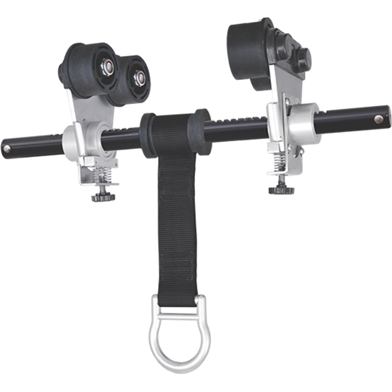 FA6000804 GRAB'N'ROLL Beam Anchor Trolley with steel D-Ring dielectric version