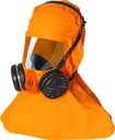 756E-P3 Escape Hood with Half Face Mask and twin filter P3