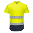C395 Двобојна Mesh маица S/S