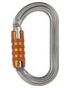 OK Oval carabiner for use with pulleys and ascenders