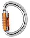 M37 OMNI Semi-circle carabiner for closing a harness