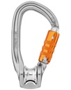 ROLLCLIP Z Pulley-carabiner that facilitates installation on anchors and devices