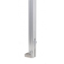 FA2070300 Aluminum Bottom Rail Extremity (length 3 m)