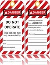 P04 Заштитен Таг “Danger, Do Not Operate”