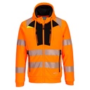 DX484 Triko me Kapuç Zinxhir Hi-Vis DX4