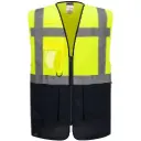 ES076 ES1 Essential Hi-Vis Contrast Executive Vest